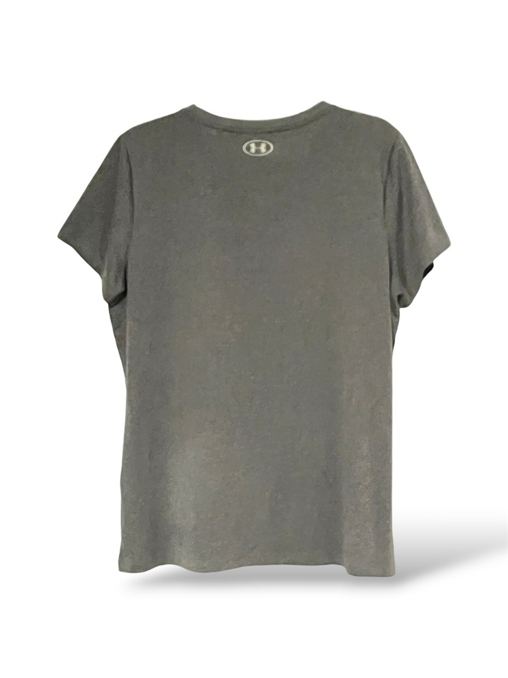 Under Armour Women's Charcoal-Gray Short Sleeve Heatgear Performance Tee NWOT - Picture 5 of 6